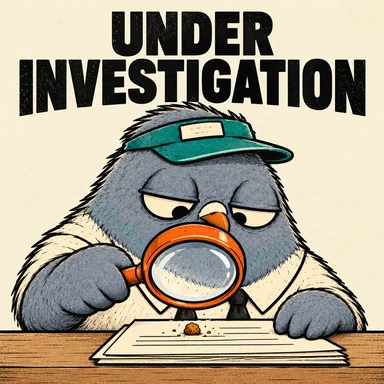 Small Problem Bureau pigeon: Under investigation